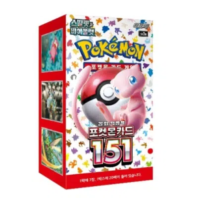 pokemon 151 booster pack korean