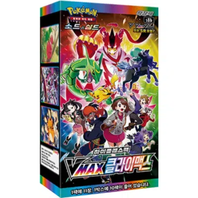 pokemon VMAX climac booster pack korean