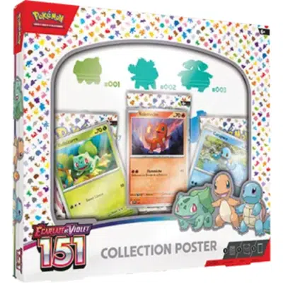 Coffret Pokemon 151 : Collection poster Écarlate et Violet