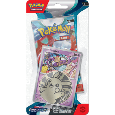 Pokémon Scarlet & Violet Paradox Rift Checklane Blister Sinistea