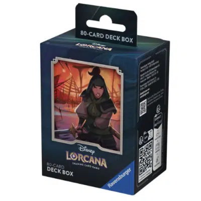 Disney Lorcana - Aufstieg der Flutgeborenen 80 Karten Deckbox: Mulan
