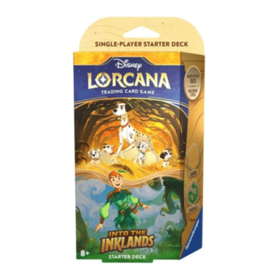 Disney Lorcana - Into the Inklands Starter Deck: Pongo & Peter Pan (including booster)