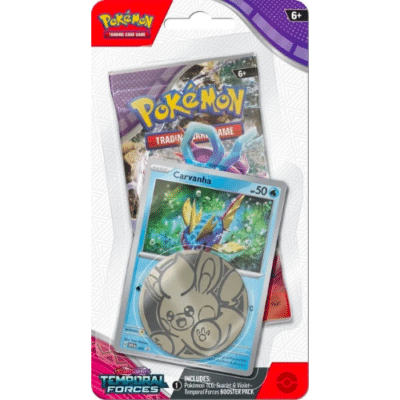 Pokemon Temporal Forces Checklane Blister Carvanha