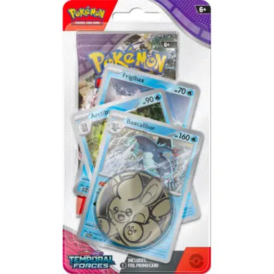Pokemon Temporal Forces premium checklane blister baxcalibur