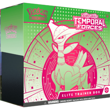Pokemon TCG Scarlet & Violet - Temporal Forces - Elite Trainer Box - Iron Leaves