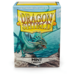 DRAGON SHIELD STANDARD SLEEVES - MATTE MINT (100 SLEEVES)