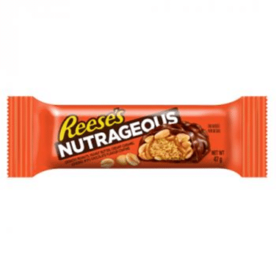 Reese's Milk Chocolate Flavour, Peanut Butter & Caramel Nutrageous Bar 47g