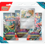 Pokemon Twilight Masquerade 3-Pack Blister - Snorlax