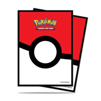 UP - DECK PROTECTOR SLEEVES - POKEMON - POKÉBALL (65 SLEEVES)