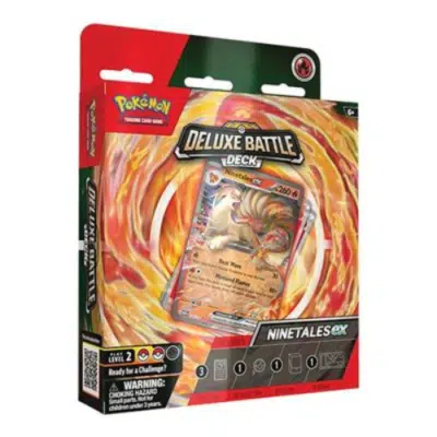 PKM - MARCH NINETALES AND ZAPDOS DELUXE BATTLE DECKS DISPLAY (6 DECKS) - EN
