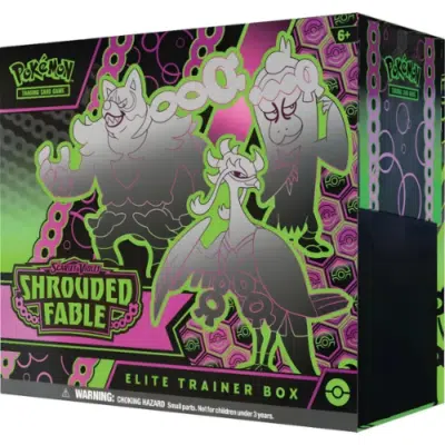 PKM - SCARLET & VIOLET 6.5 SHROUDED FABLE ELITE TRAINER BOX - EN