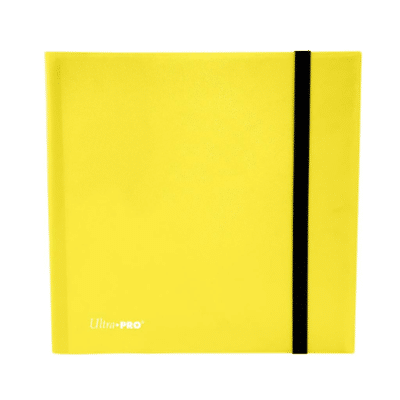 UP - 12-POCKET ECLIPSE PRO-BINDER - LEMON YELLOW