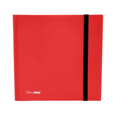 UP - 12-POCKET ECLIPSE PRO-BINDER - APPLE RED