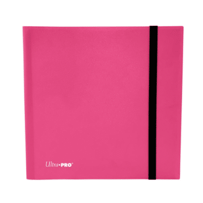 UP - 12-POCKET ECLIPSE PRO-BINDER - HOT PINK