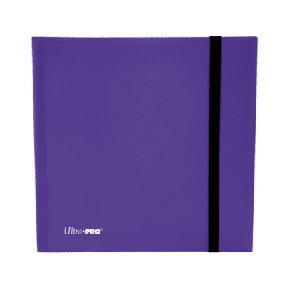 UP - 12-POCKET ECLIPSE PRO-BINDER - ROYAL PURPLE
