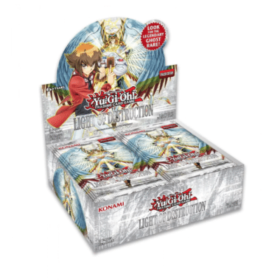 YGO - LIGHT OF DESTRUCTION UNLIMITED REPRINT BOOSTER DISPLAY (24 PACKS) - EN