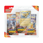 Pokemon TCG Scharlachrot & Violett Wogende Funken 3er-Pack Booster Blister - Zapdos
