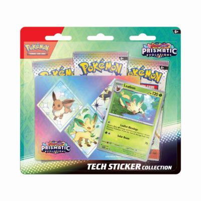 Scarlet & Violet - Prismatic Evolutions Tech Sticker Collection