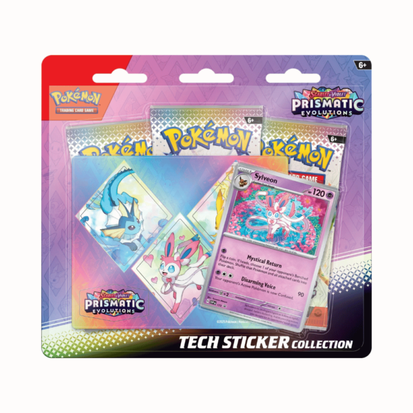 Scarlet & Violet - Prismatic Evolutions Tech Sticker Collection