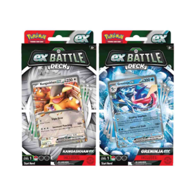 Pokemon TCG: Ex Battle Deck - Kangaskhan and Greninja - 2 set