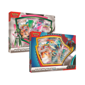 Pokemon Roaring Moon EX Box/Iron Valiant EX Box [set van 2]