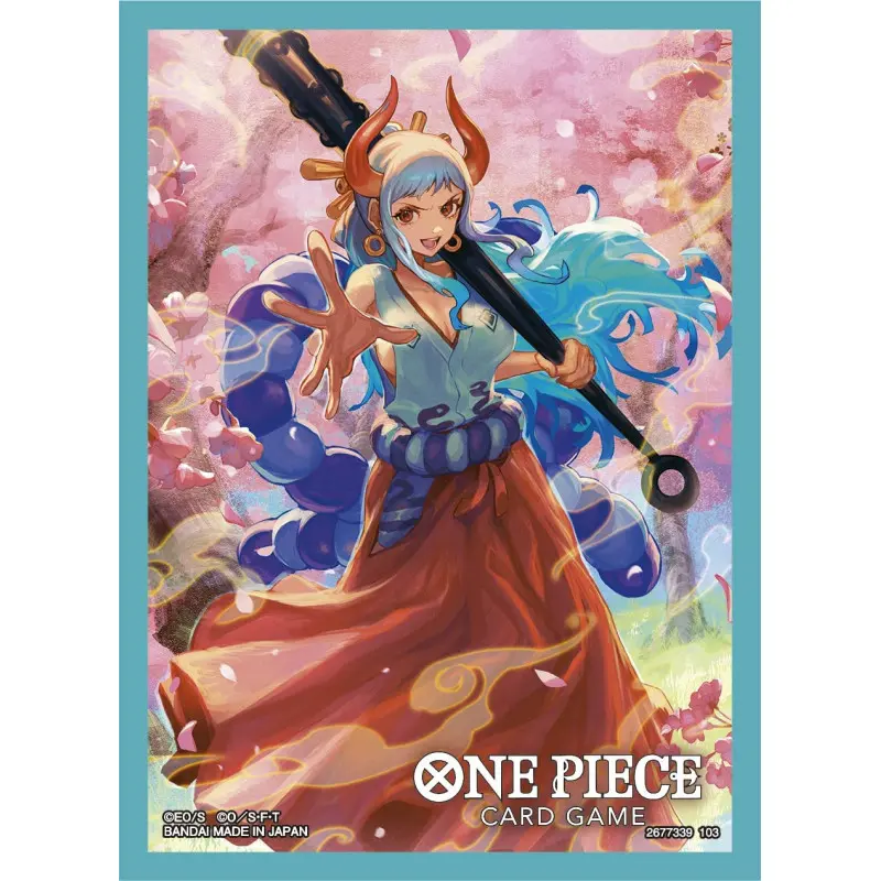 522-11-ONE-PIECE-Card-Game-Official-Card-Sleeve-3-Yamato- ONE PIECE Card Game Official Card Sleeve 3 Yamato - Afbeelding 1