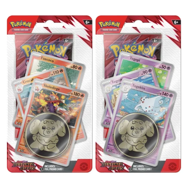 Pokémon – Destined Rivals Premium Blister Pack (1 willekeurig) - Afbeelding 1