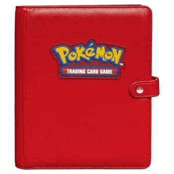 Ultra Pro Artwork Binder - 4-Fach Snap Binder - Rot