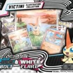 Pokemon Black Bolt & White Flare Illustration Collection Victini