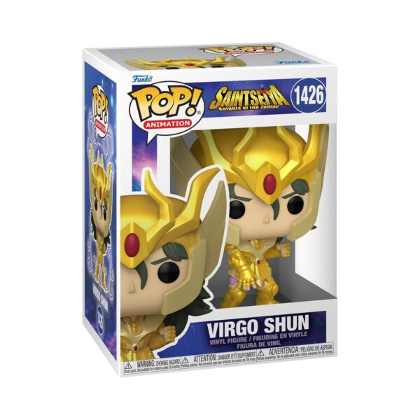 Saint Seiya Virgo Shun Gold Suit Pop! Vinyl - Afbeelding 2