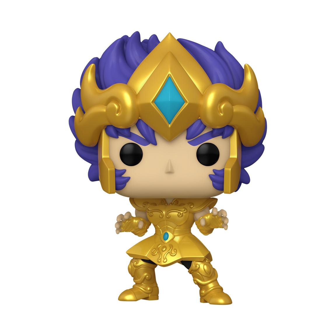 821-FUN8720595-Saint-Seiya-Leo-Ikki-Gold-Suit-Pop-Vinyl Saint Seiya Leo Ikki Gold Suit Pop! Vinyl - Afbeelding 1