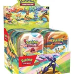 Pokemon Vibrant Paldea Mini Tin Display (10 Dosen)