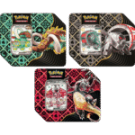 Pokemon Paldean Fates Tin USA (1 willekeurig) - Afbeelding 2