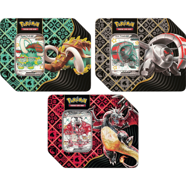 Pokemon Paldean Fates Tin USA (1 willekeurig) - Afbeelding 2