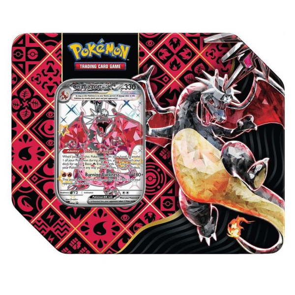 Pokemon Paldean Fates Tin USA (1 willekeurig) - Afbeelding 1