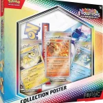 Coffret Poster Evolutions Prismatiques Ev8.5 / Carte Pokemon Vf