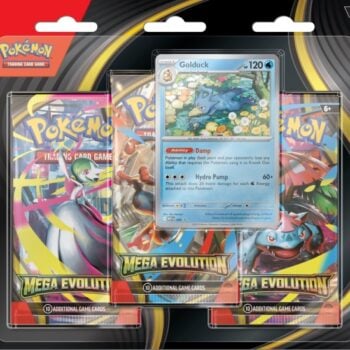Pokemon Mega Evolution 3 Pack Blister (1 willekeurige variant)