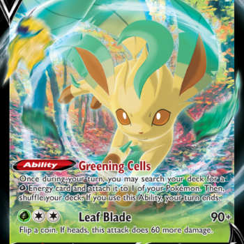 Leafeon V Holo Rare V (7/203) swsh7