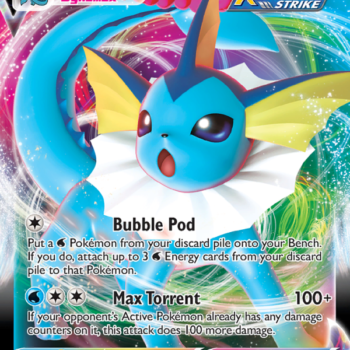 Vaporeon VMAX Holo Rare VMAX (30/203) swsh7