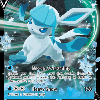 Glaceon V Holo Rare V (40/203) swsh7