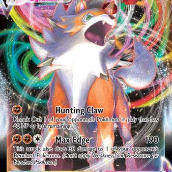 Lycanroc VMAX Holo Rare VMAX (92/203) swsh7