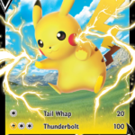 Pikachu V Holo Rare V (86/264) swsh8