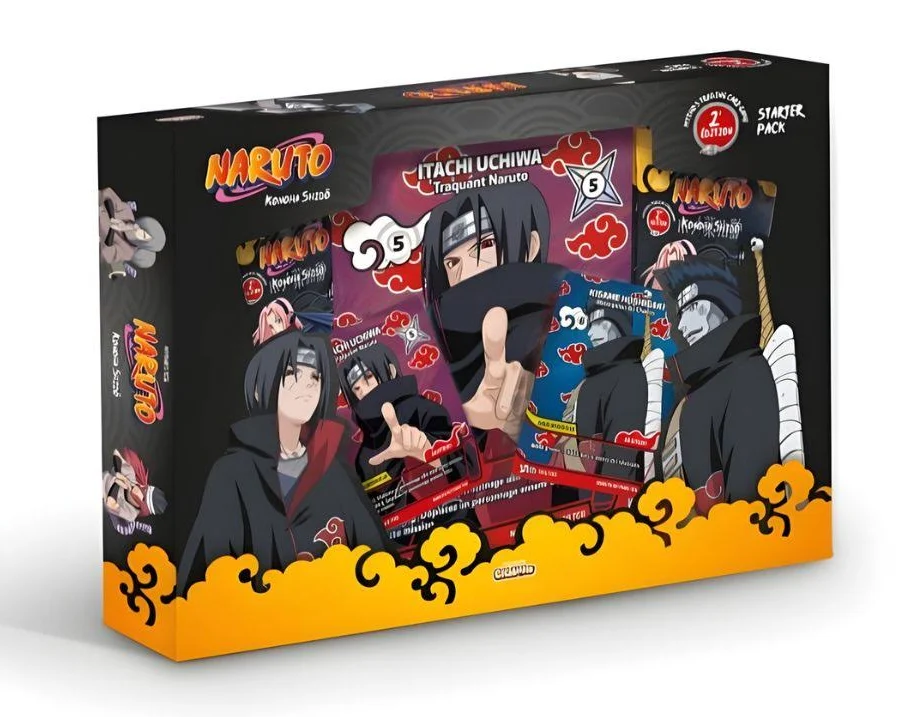 6144-NAR5979-Naruto-TCG-First-set-2nd-Edition-Special-Pack-Itachi Naruto TCG First set 2nd Edition Special Pack -Itachi - Afbeelding 1