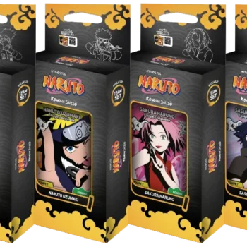 Naruto TCG First Set 2nd Edition Team Set