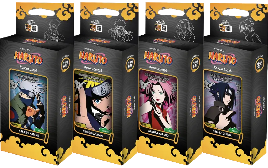 6146-NAR637973-Naruto-TCG-First-Set-2nd-Edition-Team-Set-1 Naruto TCG First Set 2nd Edition Team Set - Afbeelding 1