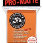 Ultra Pro 50ct Pro-Matte Orange Standard Deck Protectors