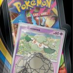 Pokemon Card Game - ME02 Phantasmal Flames Checklane blister (Random Whimsicott or Cottonee)