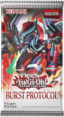 6528-YGO93204-Yu-Gi-Oh-Burst-Protocol-Booster-Pack- Yu-Gi-Oh! Burst Protocol Booster Pack - Afbeelding 1