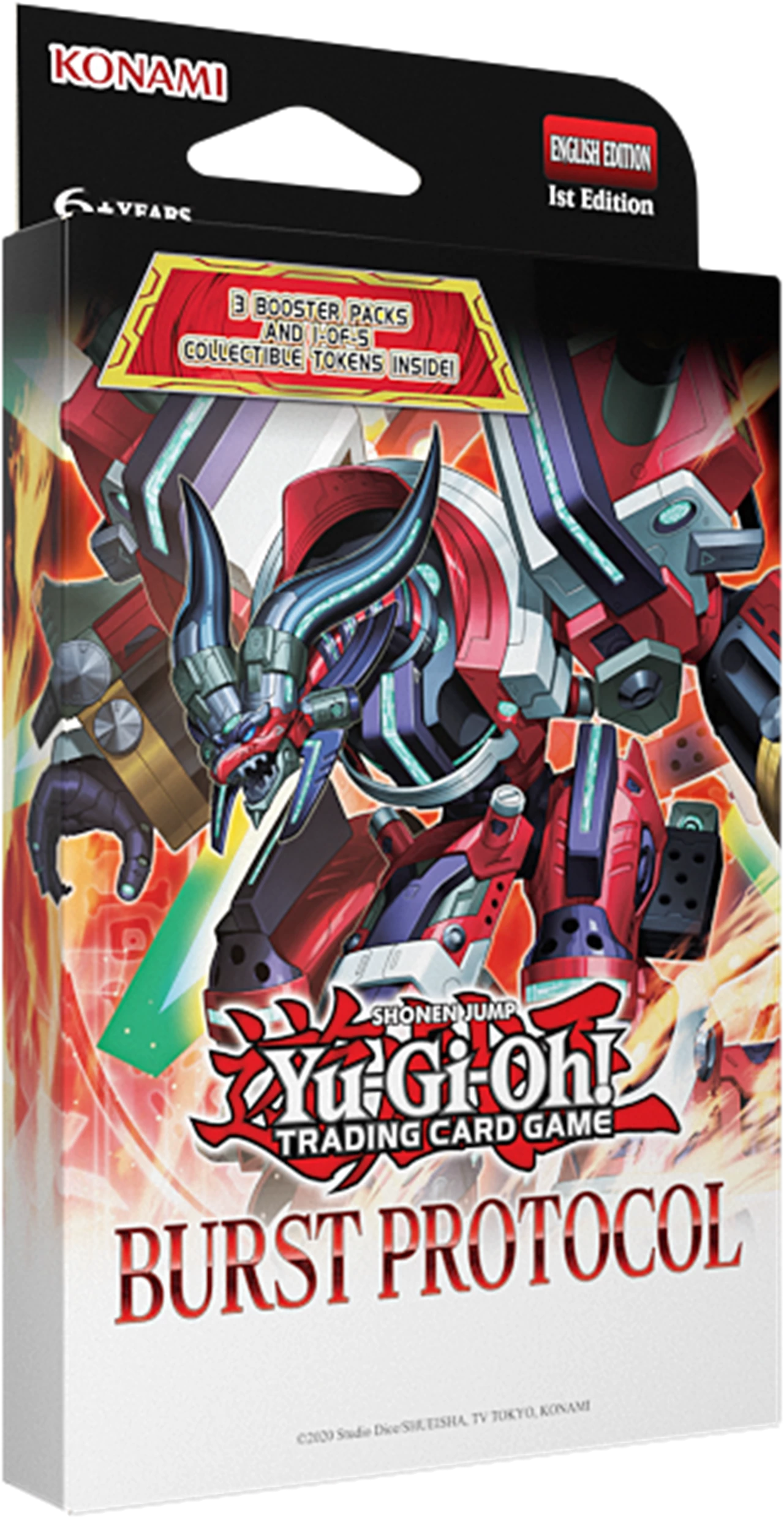 6529-YGO193471-Burst-Protocol-3-Pack-Tuckbox-Yu-Gi-Oh-Trading-Cards- Burst Protocol 3-Pack Tuckbox Yu-Gi-Oh! Trading Cards - Afbeelding 1