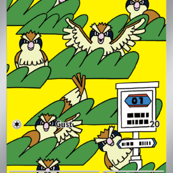 Pidgey Illustration rare (207/197) sv03